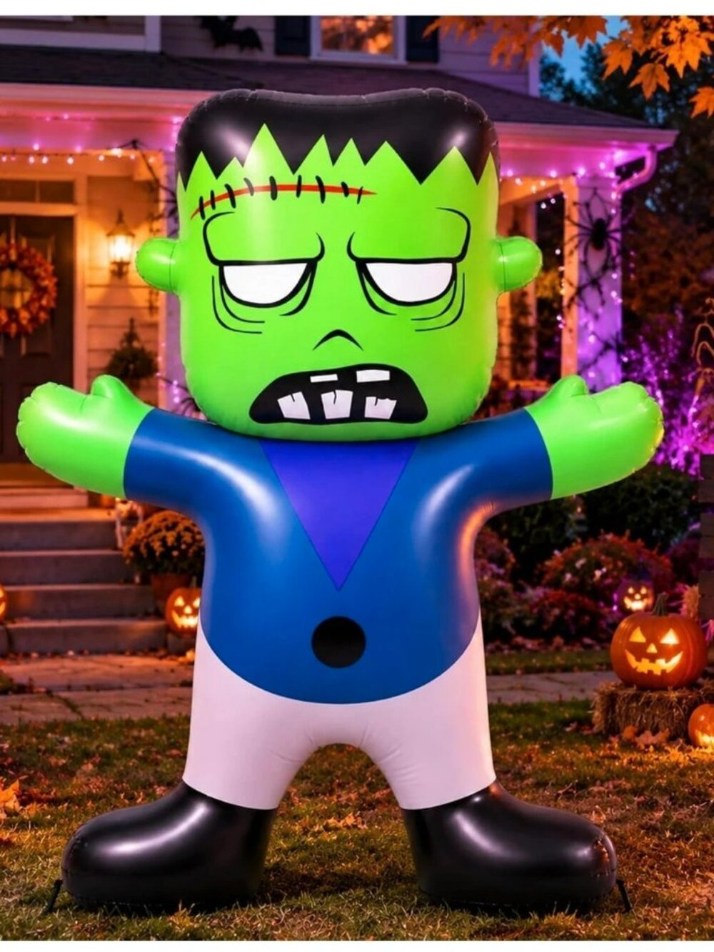 Halloween Frankenstein Inflatable 3.6 FT Outdoor Yard Decoration – New Sealed